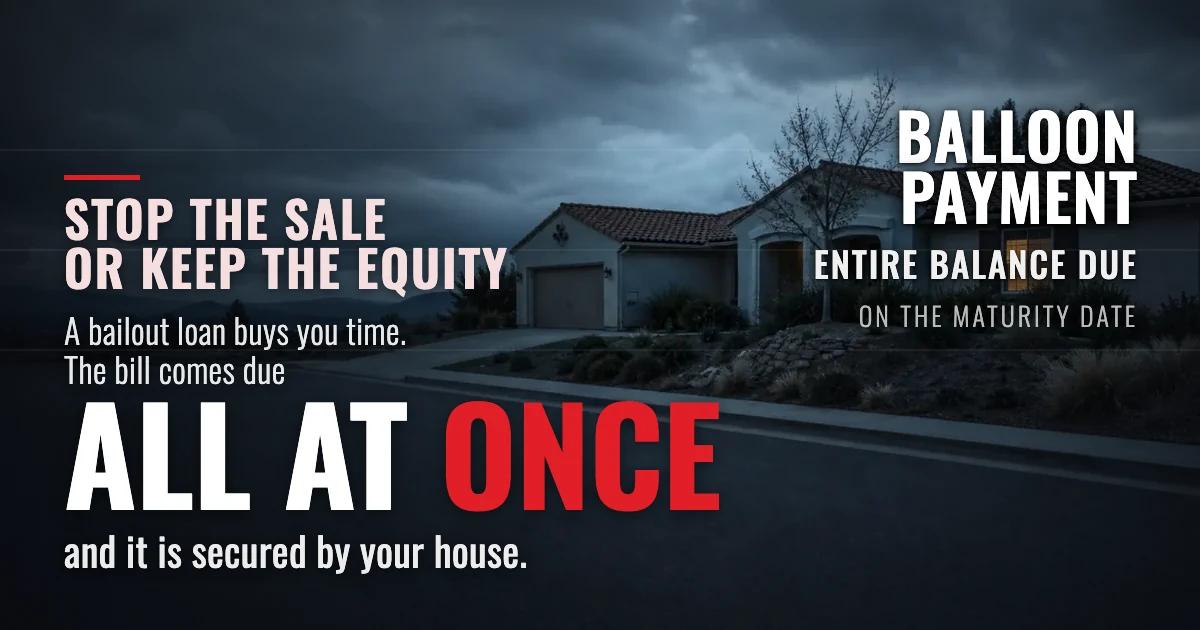Hard Money Loan or Cash Sale? How to Decide Before Your Sale Date