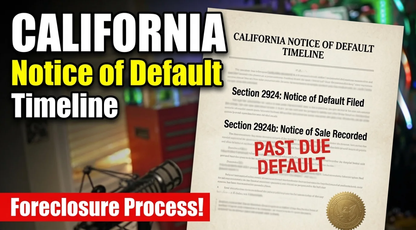 Notice of Default Explained: How Much Time Do You Really Have Left?